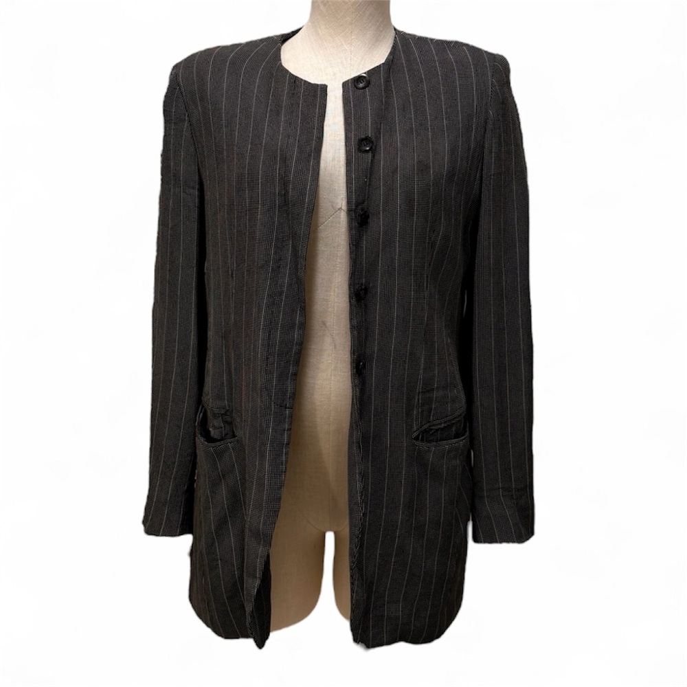 Emanuel Ungaro Black and White Blazer